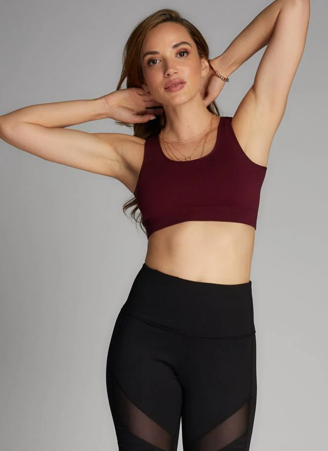 Bamboo Bralette Bordeaux C'est Moi – Image 2