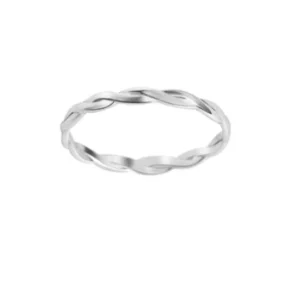 Bague Braided Argent Twenty Compass