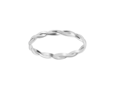 Bague Braided Argent Twenty Compass – Image 2
