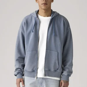 Chandail Arcata Zip Grunge Wash Bleu Sunset Levi's