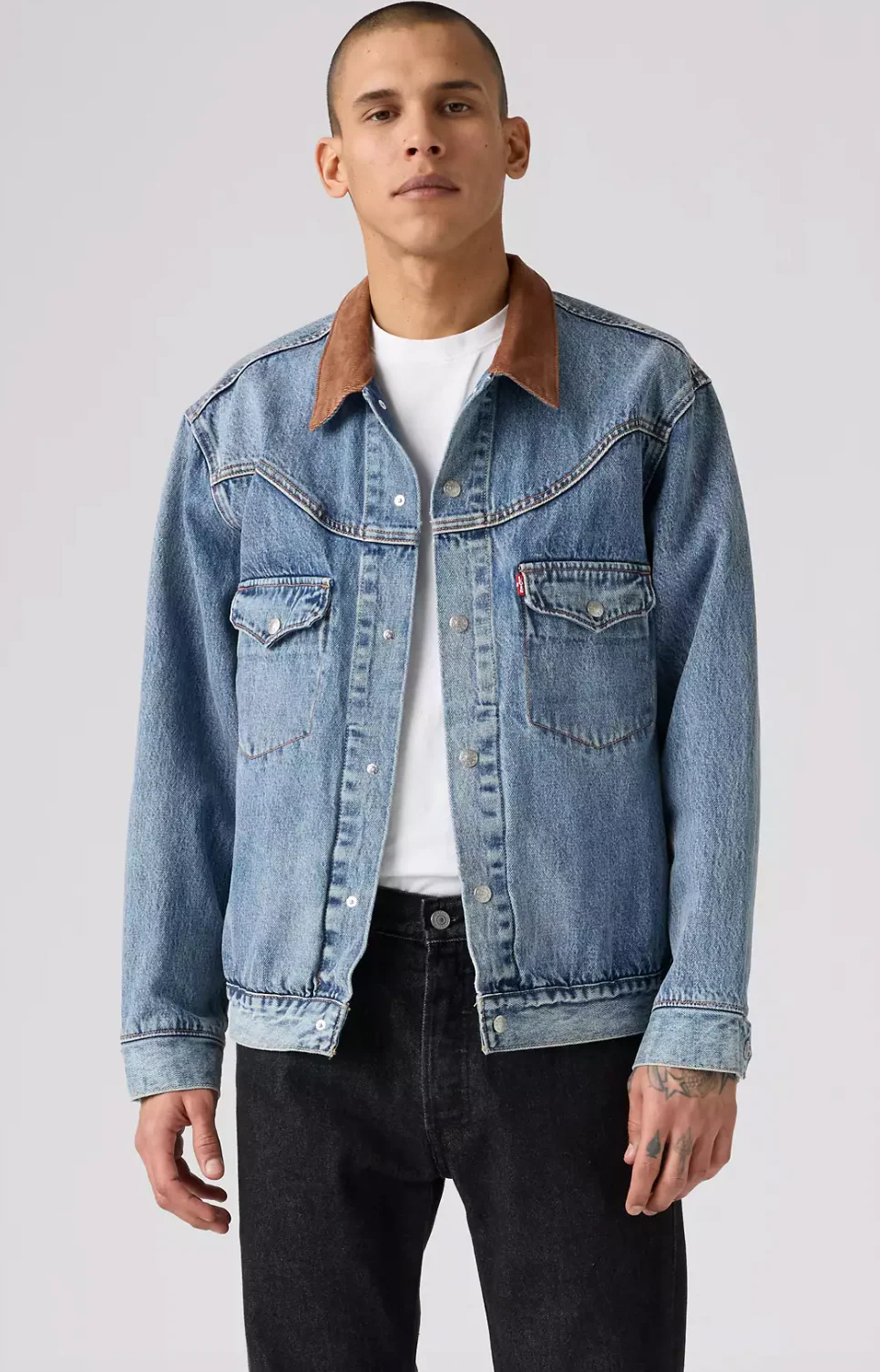 Veste Western Shorthorn Trucker Of To Parris Levi's – Image 3