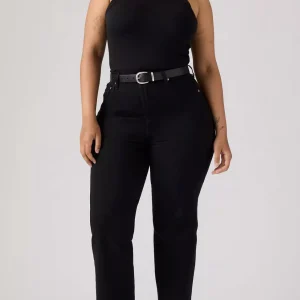 Jeans Ribcage Ankle Noir Sprout Levi's