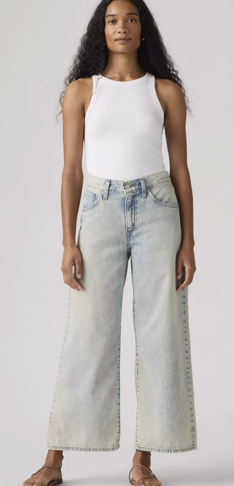 Jeans Middy Wide Leg Ankle A Little Hazy Levi's