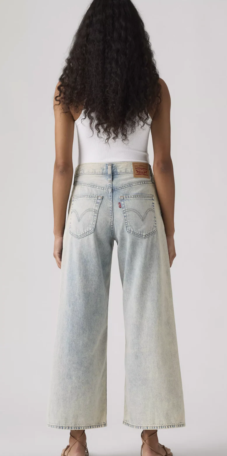 Jeans Middy Wide Leg Ankle A Little Hazy Levi's – Image 4