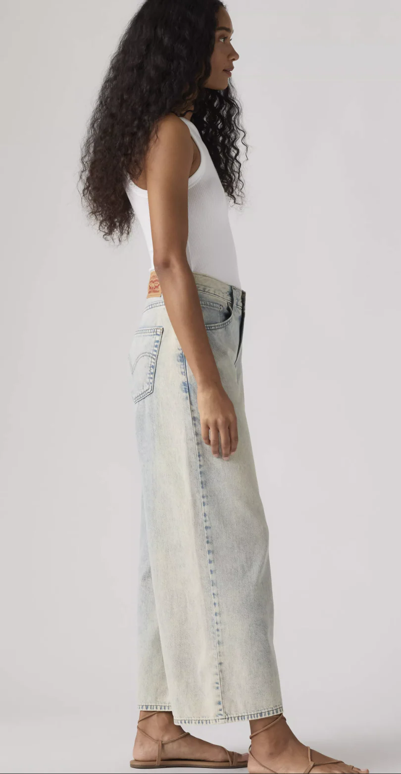 Jeans Middy Wide Leg Ankle A Little Hazy Levi's – Image 3