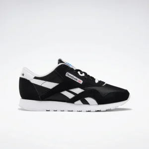 Chaussure Femme CL Nylon Noir/Blanc Reebok