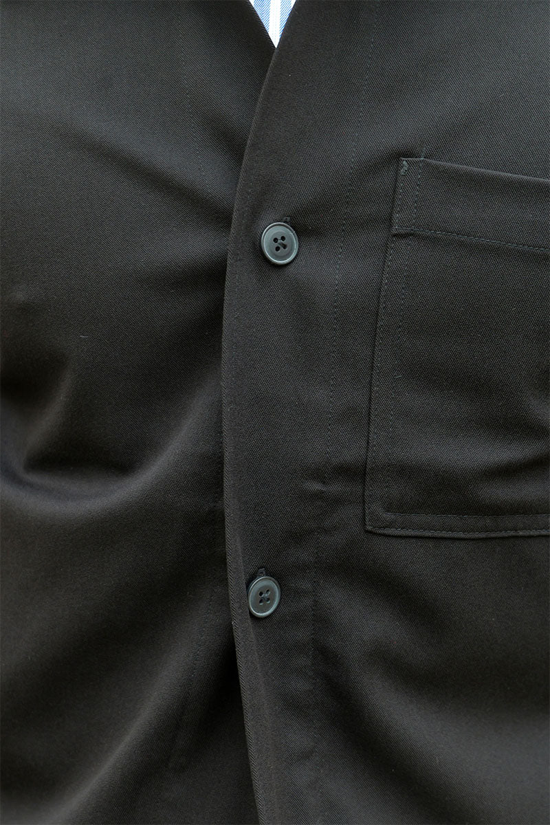 ONLY & SONS Miro Tailored Regular Fit Overshirt Black – Image 7