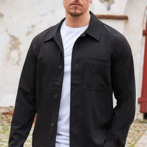 ONLY & SONS Miro Tailored Regular Fit Overshirt Black