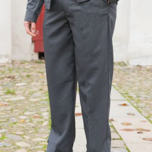 ONLY & SONS Miro Tailored Loose Fit Pants Dark Grey Melange