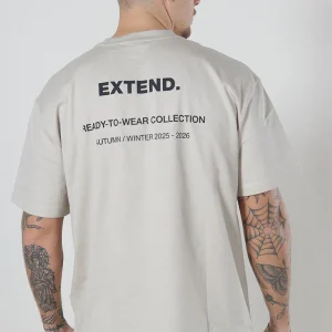 ONLY & SONS Lale Oversize Fit Tee Silver Lining