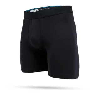 Boxer Standard Brief Coton Noir Stance