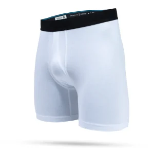 Boxer Standard Brief Coton Blanc Stance