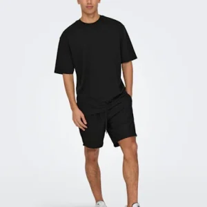 Short Tel Plizze Noir Only & Sons