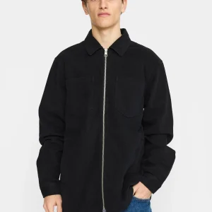Sur-Chemise 3922 Overshirt Zipper Noir RVLT