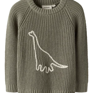 Haut en tricot Lil' atelier mini Nmmemlen emb knit lil