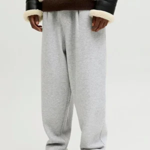 Jack & Jones Evan Bradley Loose Fit Sweat Pants Light Grey Melange