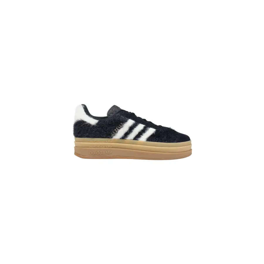 Adidas Originals Baskets en cuir noir pour femmes Automne Hiver