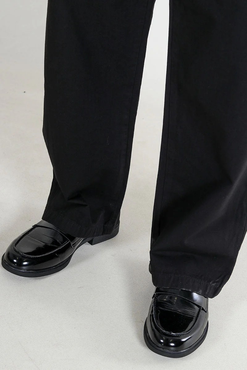 Jack & Jones Bill Cape Ripstop Chino Black – Image 4