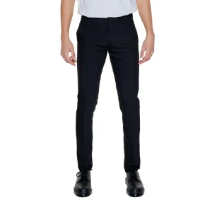 Antony Morato Black Plain Mens Spring Summer Trousers