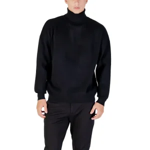 Antony Morato Black Turtleneck Sweater for Men