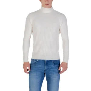 Antony Morato White Turtleneck Knitwear for Men
