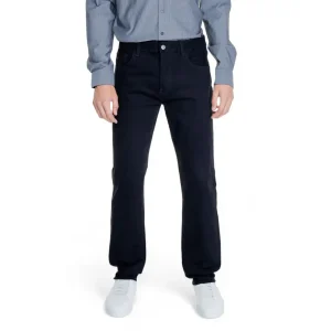 Armani Exchange Pantalon homme en coton mélangé noir