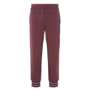 Armani Exchange Bordeaux Pantalon en coton pour hommes