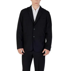 Armani Exchange Hommes Noir Blazer Automne Hiver