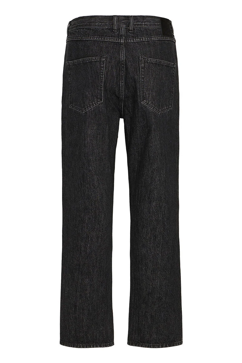 Solid Ryan Relaxed Fit Black Denim – Image 8