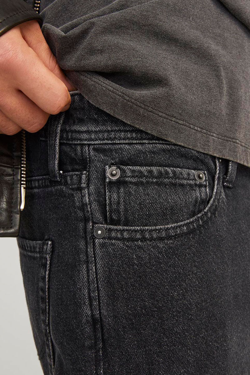 Jack & Jones Eddie Loose Fit 737 Black Denim – Image 4
