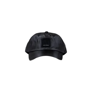 Armani Exchange Casquette de baseball noire à motifs