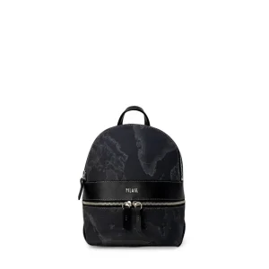 Sac à dos à motifs noirs