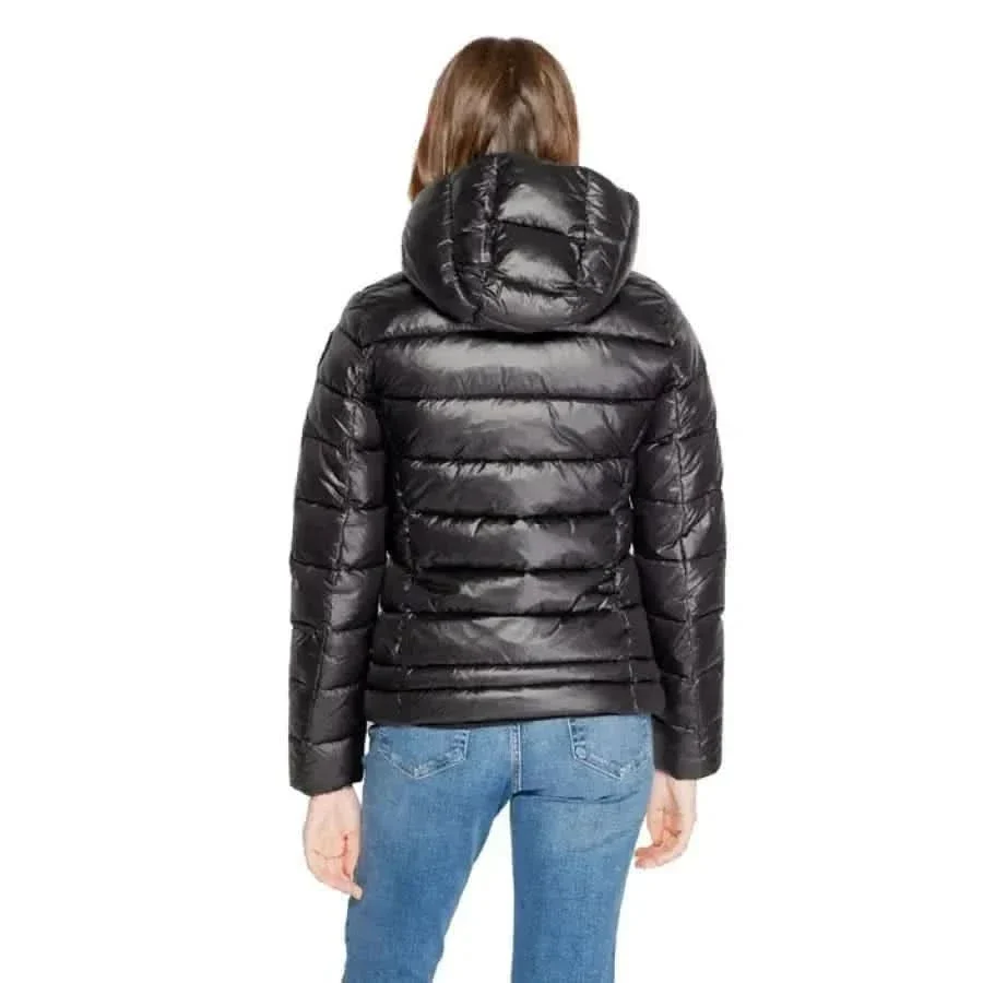 Blauer Women's Black Hooded Jacket with Front Pockets (Veste à capuche noire avec poches avant) – Image 3