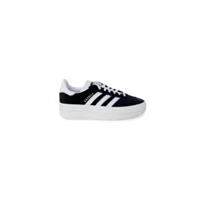 Adidas Women Black Leather Sneakers Fall Winter