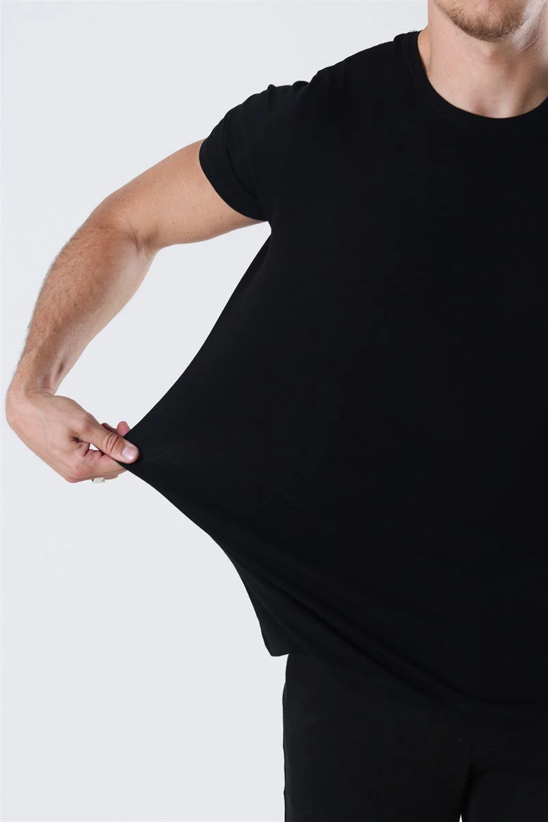 Basic Brand Shape T-shirt 2-Pack Black/White – Image 4