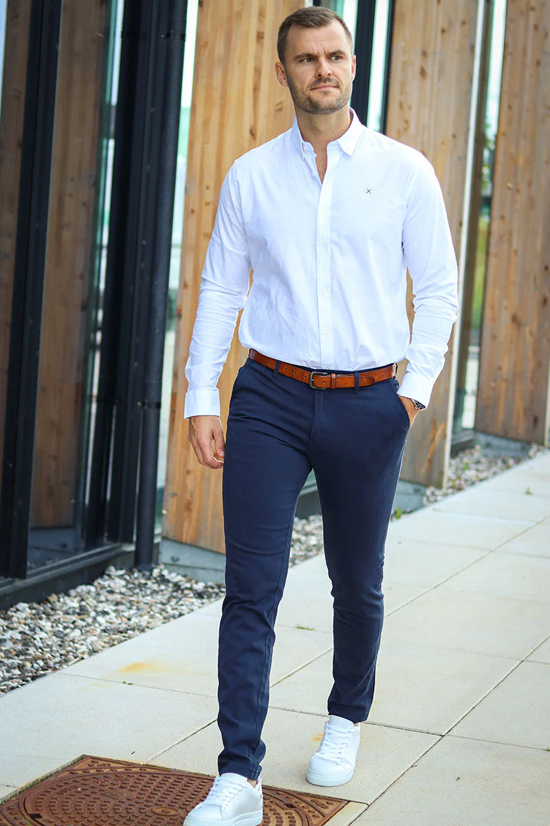 Jack & Jones Marco Bowie Chinos Navy Blazer – Image 2