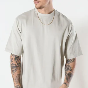 ONLY & SONS Millenium Oversize Tee Silver Lining