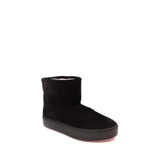 Chiara Ferragni Black Suede Slip On Ankle Boots