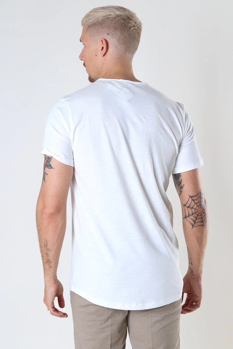 Jack & Jones JJEBASHER TEE O-NECK SS NOOS Cloud Dancer REG – Image 4