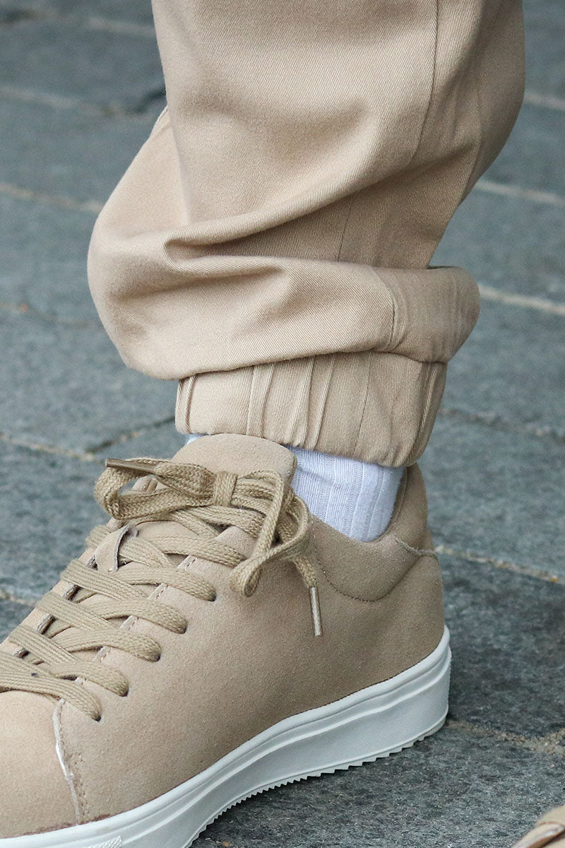 Only & Sons Cam Stage Cargo Cuff Pants Chinchilla – Image 4