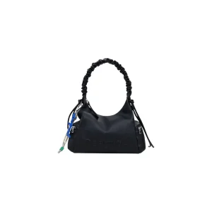 Desigual Noir Sac à main en PU avec fermeture éclair et poches intérieures