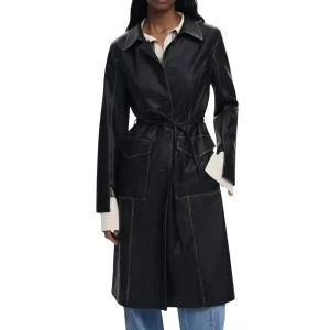 Desigual Women Black Polyurethane Blazer Fall Winter