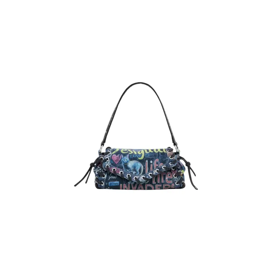 Desigual femme automne hiver sac à main avec boutons et poches automatiques
