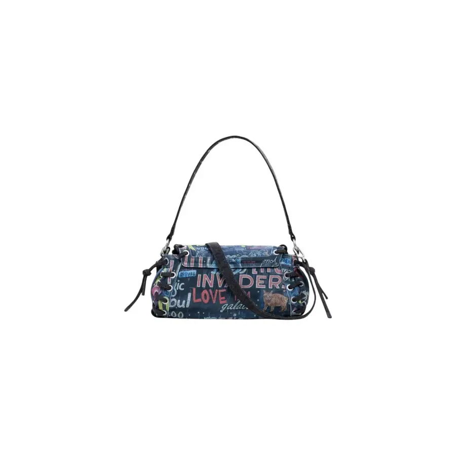 Desigual femme automne hiver sac à main avec boutons et poches automatiques – Image 4