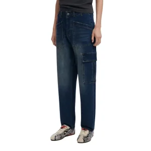 Desigual Femme Jeans Bleu Automne Hiver