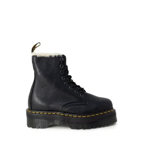 Dr. Martens Black Leather Ankle Boots for Women