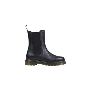 Bottes à cheville en cuir noir Dr. Martens pour femmes