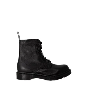 Martens Bottes en cuir noir pour femmes