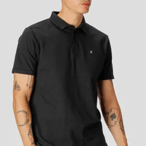 Clean Cut Copenhagen Silkeborg Stretch Polo Black