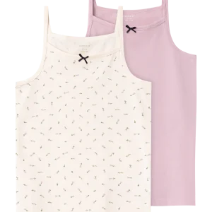 Sous-vêtements Name it kids Nkfstrap top 2p buttercream floral noos
